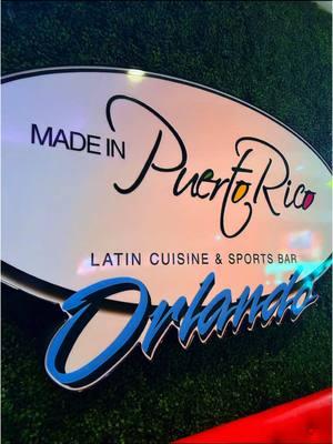 I’ll definitely be returning! #madeinpuertorico #orlandoflorida #latinspots #latinvibes #badbunny #latinfood #puertoricanfood 