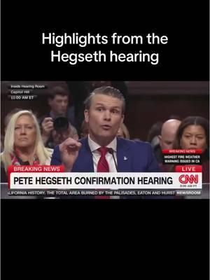 A mashup of Tuesday’s #hegsethhearing … and yes, despite all that you hear, #Republicans will confirm this #unqualified man. 