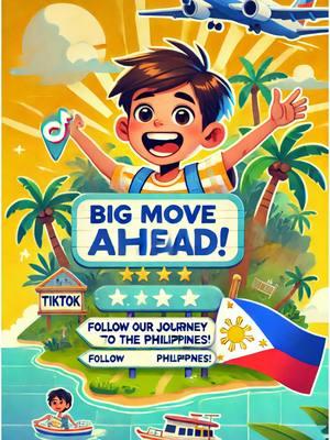 Our big adventure is just beginning! 🌏✈️ My little guy can’t wait to start our journey to the Philippines. Full videos of our move and preparations will be launching soon on YouTube! Subscribe to follow our journey and be part of the adventure! 🎥💛 #ExpatFamilyPH #ExpatJourney #MovingToThePhilippines #FamilyTravel #AdventureAwaits #YouTubeChannel #PhilippinesBound #ExpatFamily #BigMove #TravelVlog #FamilyLifeAbroad #SubscribeNow #LifeAbroad #fyp #viralvideo #viral