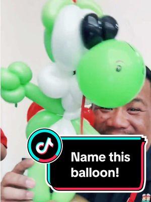 What’s his name?  #balloontwistershawaii #balloontwistersoftiktok #balloontwisting #balloonart #balloonartist #balloonman #balloonguy #balloonsculpture #balloons #balloonanimals #balloonarthawaii #partyideas #hawaiientertainment 