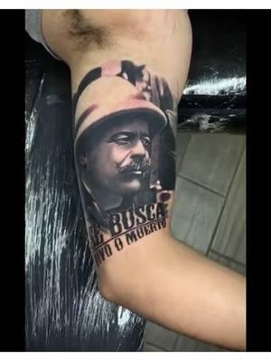 Gracias a mi compa @Jhonatan Hernandez por una pieza chingona de Pancho Villa #mexicanrevolution #guadalajara #mexicantattoo #zacatecas #panchovilla #tattootiktok #tattootok 