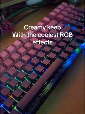 Creamy keeb with the coolest RGB effects MAGEGEE LIGHT100 GASKET MOUNTED FULL KEY HOT SWAPPABLE TRI-MODE CONNECTIVITY -Bluetooth -Wired -Dangle #mechanicalkeyboard #tiktokmademebuyit #tiktokshoploveatfirstfind #spotlightfinds #fyp #deskaesthetic #keeb #keebtok #keyboards #keyboardasmr #asmr #asmrtok #typing #typingasmr #typingaesthetic #keyboardaesthetic 