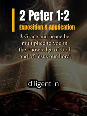 2 Peter 1:2 The Key to Knowing God #2peter #bible #bibleverse #biblestudy #devotional #christiantiktok #wordofgod #TrueFaith #repent #gospel #scripture #CountTheCost #LivingForChrist #christian #biblicalwisdom #exposition #sermon #endtimes #MacArthur