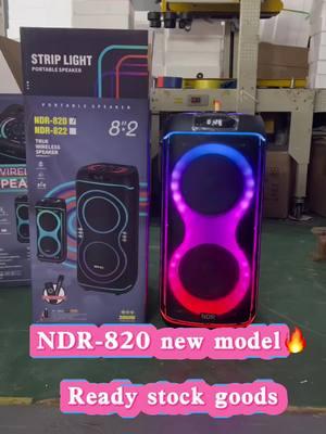 NDR-820 hot models ready stock We will show it in our factory  #foryoupage#bass#party #music #speaker #2023#bluetooth#bluetoothspeaker#part  #partyspeakers#partyspeakerbluetooth #portablespeaker#portablespeakers#port	 #btspeaker #btspeakers#audio#wirelessspeaker #wirelessspeakers#djspeakers#djspeaker#karaokespeaker