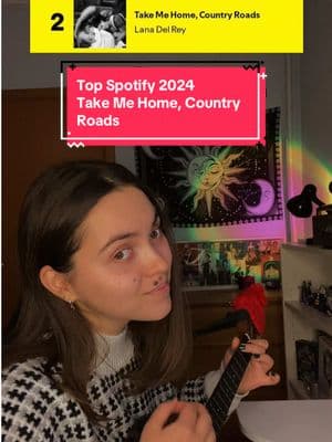 Мой топ Spotify за 24 год, 2 место: Lana Del Rey – Take Me Home, Country Roads #укулеле #укулелефлайт #спотифай #spotify #lanadelrey  #takemehomecountryroads 