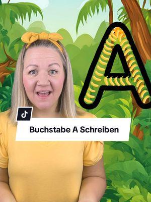 🐒 A wie Affe: Schreibspaß mit Bananen! 🍌✍️ Lass uns den Buchstaben A lernen – mit einem hungrigen Affen und ganz vielen Bananen! 🅰️🍌 Spure den Buchstaben mit deinem Finger nach und hilf dem Affen, alle Bananen zu fressen. Eine lustige Art, das Schreiben und den Laut des Buchstabens zu üben! 🐒✨ Perfekt für Vorschulkinder, Grundschüler und alle, die spielerisch Deutsch lernen wollen! 💛 👉 Markiere jemanden, der mitmachen sollte!  #LernenMitSpaß #Buchstabenlernen #DeutschFürKinder #SchreibenLernen #SpaßAmLernen #AffeUndBananen #KinderBildung #Vorschule #Grundschule #DeutschFürVorschüler #MamaTipps #lehrertipps 