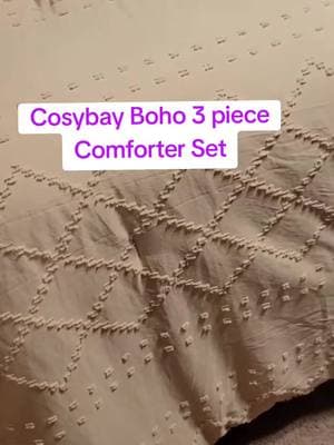 Cosybay 3 pc Boho Comforter Set and Cosybay 7 pc Comforter sets in pintuck and down alternative Reversible styles! My go to bedding!! @Cosybay #cosybay #beddingsets #comforter #Comforterset #bedding  #beddingset  #affordablebedding  #newyearnewaura #ttslevelup #fyf #tiktokshopcreatorpicks 