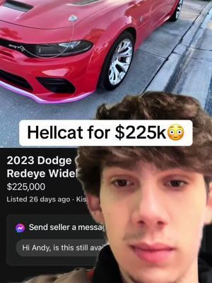 No chance lol                     #fyp #greenscreen #hellcat #striker #foryou #strikers #carsoftiktok #marketplacefinds #fbmarketplace #viral #marketplace #carslover #bmw #mopar 