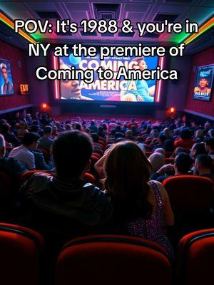 POV: It's 1988 & you're in NY at the premiere of Coming to America🗽 #pov #1988 #ny #premiere #comingtoamerica  #BlastFromThePast #MemoryLane #RetroCulture #80sIcon #TimeTravel80s #ThrowbackTunes #RetroParty #NeonDreams #RetroLove #VintageMemories #PopCulture80s #RetroThrowback #nostalgia #80s #80sthrowback #80sthrowback #80s #80saesthetic #vaporwave #retroaesthetic #citypop #80smusic #synthesizer #80ssynth #the80s #1980s #vintageaesthetic #aesthetic #neonnoir #cozy #80smovies #synthwave #80snostalgia #retro 