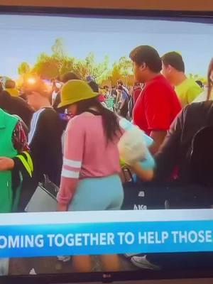 I made the news mom! ……again ! #fypシ゚viral #fy #californiavictims #reliefeffort #firevictims #news #goodamerica. @tacosloshuicholes @Foodie 