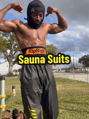 Sauna Suit Pain‼️ 🗣️ @Keep Up Fitness  #RipRight #TeamRipRight #Calisthenics #SaunaSuit