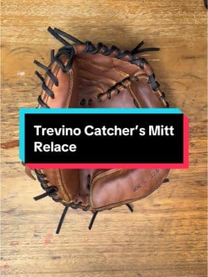 You have got to see this beauty at the end! This Trevino catcher’s mitt was used hard for a couple seasons, then finally beat up in a cold, rainy, weekend-long tournament. I know it got soaked because it is my oldest son’s catcher’s mitt. Some really good cleaning, conditioning, and new laces, including a new lace pattern (bonus points if you can see some of the modifications I made), and this thing might be my favorite glove I have ever relaced!  Just beautiful! #gloverelace #gloverelacing #relace #relacing #gloverepair #gloverestoration #baseballglove #catchersmitt #catcher #catchers #catcherslife #catchersonly #thecraftsman #thecraftsmansworks