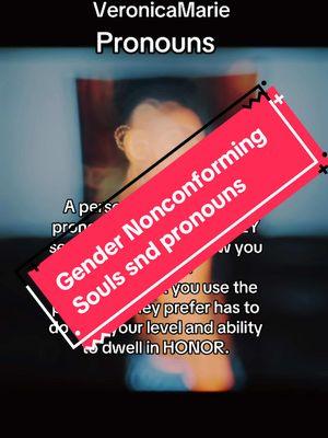 #CapCut some people prefer prouns some don’t mind. Get to know the person and honor what they ask. #gendernonconforming #nonbinarytiktok #nonbinarypride #nonbinarylesbian 