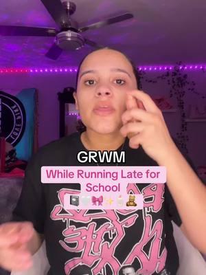 Sorry for the short vid🩷🎀🤍 #grwm #runninglate #jaydenvaughnn #grwmroutine #grwmforschool #grwmmakeup #school #grwmrunninglate #influencer #relatable #makeup #skincare #preppy #thatgirl #culryhair #hair #curly #basketball #basketballgame #glworecipe #bronzingdrops #trending #essence #milkmakeup #fyp #foryoupage #viralvideo #viral #blowthisup @milkmakeup @Glow Recipe @essence 