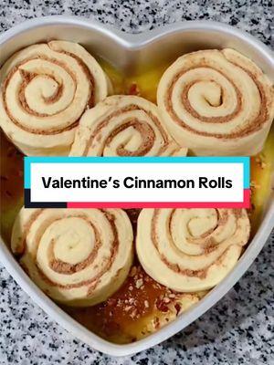 What’s better than @Pillsbury cinnamon rolls for Valentine’s Day?! ❤️🤤 #cinnamonroll #cinnamonrolls #pillsbury #Recipe #ValentinesDay 