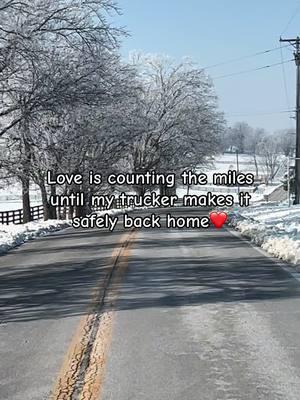 His view at work❤️ #vibingwithtata #truckerlife #truckergirlfriend #flatbedlife #peterbilt #snowtrucker #truckerlove 