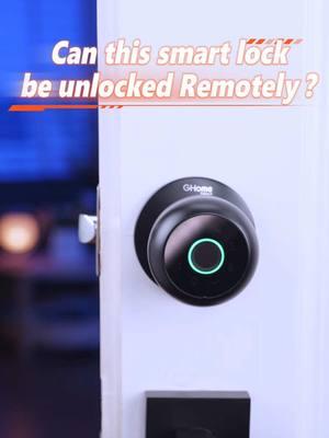 How to unlock the smart lock remotely? There are two ways with GHome Smart door lock! Grab a smart knob in New year sale! 🤩🤩#ghome  #ghomesmart  #fingerprint #app #keylock #fingerprintlock  #smartlock   #security  #smarthome #doorlock #homesecurity #childsafety #family #unlock  #applock #door #doorknob #Lifestyle #mattblack #fypage #privacy #dealsforyoudays #battery #charger #smartknob #smartdoorlock #smartdoorknob #newyearsale 