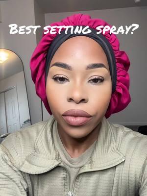 L’Oreal infallible takes the cake for me @loréal paris usa #settingspray #settingsprayforoilyskin #bestsettingspray #makeupspray #makeupforblackwomen 