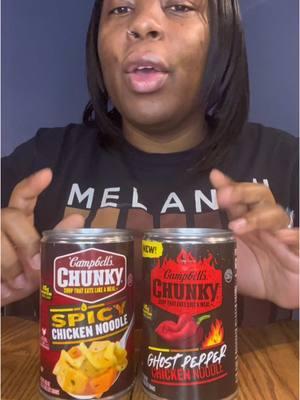 Trying Spicy and Ghost Pepper Chicken Noodle Soup #Foodie #milwaukeefoodie #contentcreator #fyp #eatwithme #review #foodtiktok #chickennoodlesoup #creatorsearchinsights 