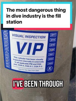 The deadliest place for any diver is at the fill station. Many people (even shops) aren’t aware of the actual DOT regulations & requirements for filling tanks (cylinders) 🤿✅ 💥 #scuba #scubagear #scubatank #diveshop #firehazard #scubadivingwithkenny 