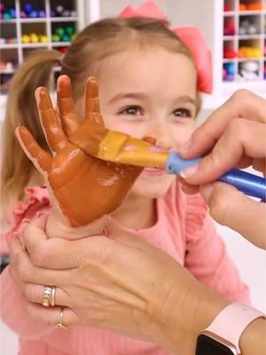 Love you Beary Much | easy Valentine’s craft idea | handprint art 💖 @DecoArt #decoArt #valentine #valentinesdiy #handprinted #ValentinesDay 