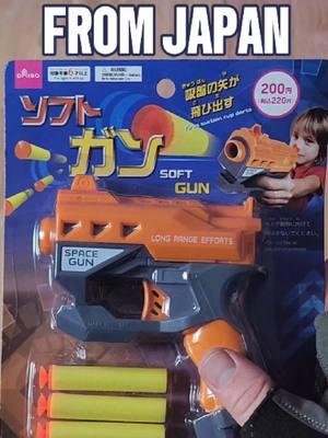 Japanese Nerf Toy Space Gun #daisofinds #daiso #nerf #nerfblaster #nerftoy #japan #japanesetoys #blaster #spacetoy