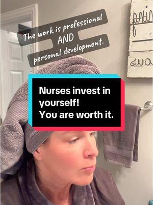 Nurses if nothing else…invest in yourself! You are worth it! #nurselife #footcarenurse #nursebusiness #nurseentrepreneur  