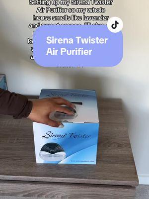 I actually like the sound the Sirena Twister Air Purifier makes. It kind of sounds like a waterfall to me. It does make my house smell good— the smell projects really well. I would NOT use laundry scent beads in it personally. I wouldn’t put it in my bedroom because the light would bother me and I don’t think you can turn them off. So far I like the Sirena Twister Air Purifier. I’m curious to see what the water will look like after a while. #sirenaairpurifier #airpurifier #housesmellsamazing 