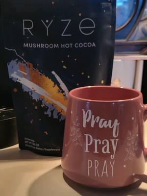 Must try hot Cocoa!! #ryzehotcocoa #delicious #slewpbetter #productreview #TikTokShop #viral #goodforyou #tryitout #nightroutine 