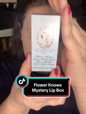 Mystery Lip Box by Flower Knows🌹🦢 The packaging is EVERYTHING!! The lipsticks formula leaves me speechless and the shade/shine is GORGEOUS✨ @Flower Knows Makeup #mystery #lippies #makeuplips #silvermoon #flowerknows #lipstick #swanballetflowerknows #swanballet #myserylipbox 