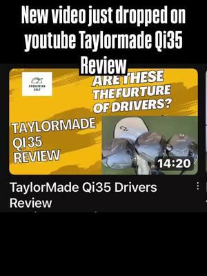 New Taylormade golf QI35 Driver review just dropped. #golf #golfclubreview #taylormadegolf 