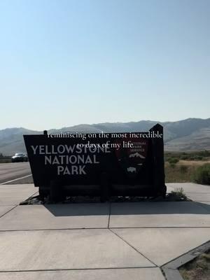 this trip is still something I think of daily. The mountains alone made me stop in awe everytime. It was a trip that made me realize just how big and beautiful the world truly is. I spent 10 days with my dad and I’ll treasure those moments for the rest of my life #travel #nationalparks #yellowstonenationalpark #grandtetonnationalpark #wyoming #fyp #traveltiktok #idaho #foryoupage 