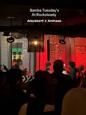 Have yall ever been to Bamba Tuesdays? One of the best Tueaday night parties in Atlanta | Bamba Tuesdays at Rocksteady.  Every Tueaday from 10-2 in the gallery #Atl #thingstodoinatl #atltiktok #atlantaclubs #thingstodoinatlanta #atlfoodies #atlanta #atlantalife 