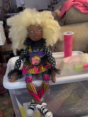 #ladivadolls #creatingart #blackart #blackdolls #ooakdoll #handmadedolls 