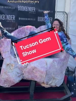 Tucson get ready!! Join us from the biggest Gem & Mineral Show of the year! #amityvilleapothecary #longisland #tucsonarizona #tucsongemshow #crystaltok #crystalshop #metaphysicalshop #mineralcollection 