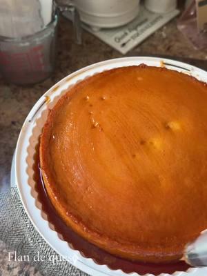 Delicioso flan de queso 😋😋😋😋#medisascakes🏡🏡🏡 #gaithersburg #fyp #fypシ #2025 #caseros #cake #fypage #flan 