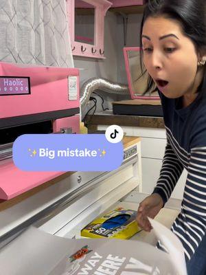 Don’t do this is you have a DTF printer because you will regret it, and it will cost you.🎀✨😩😭🙈   #CapCut #dtf #transfer  #dtfprinter ##dtf #tshirtmaker #pinkdttprinter #tshirtmaker #fyp #goviral #haolicprinter #tshirttransfers #haolicprinter #smallbusinessowner @HaolicPrinter