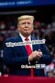 A convicted felin as a US president? Yes or No? #trump2024 #donaldtrump #republican #Maga #conservative #trump #convictedfelon #goviral #fyp @Conservativeant @President Donald J Trump 