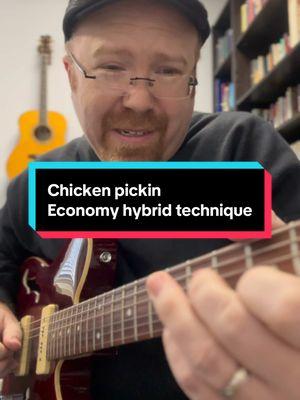 Learned this #chickenpickin triplet technique the other day. Give it a try! #guitartok #guitarlesson #countryguitar 