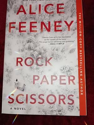 #BookTok #RockPaperScissors #AliceFeeney #MysteryThrillerBooks #WinterReads #TBR #TBR #Reading 