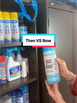 A little trip down memory lane💙 Before VS Now  #sprayway #spraywayclean #CleanTok #cleaningproducts #throwback 