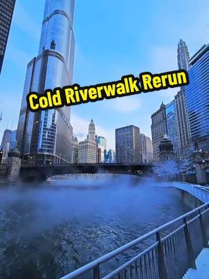 #onthisday #Chicago #chicagoriver #chicagoriverwalk #Riverwalk #cold #frigid #steam #steaming #freezing #freezingweather #frigid #river #brianreallychicago #chicagowinter #belowzero #negative #livestream #temperature #chicagowinters 