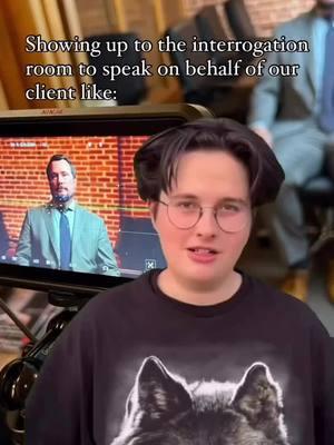 More or less how a criminal defense attorney shows up for you in an interrogation room. 🚨 When you’re being questioned by police, it’s easy to feel overwhelmed, say too much, or even accidentally admit to something you didn’t do. That’s where we come in: ✅ We protect your rights. ✅ We speak on your behalf. ✅ We make sure you don’t fall into a trap of self-incrimination. 👩‍⚖️ Pro tip: Always ask for an attorney before speaking to law enforcement. Saying the wrong thing—even if you’re innocent—can turn the tide against you. With us by your side, we make sure your voice is heard the right way. Remember: You have the right to remain silent. Use it. Let us do the talking. #knowyourrights #lawyerup #legaladvice #criminaldefense