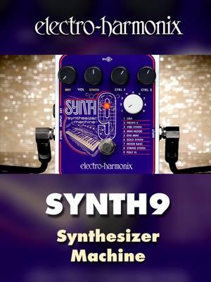 EHX SYNTH9 Synthesizer Machine Pedal Demo by Bill Ruppert #ehx #electroharmonix #synth9 #guitareffects #guitarpedals #billruppert