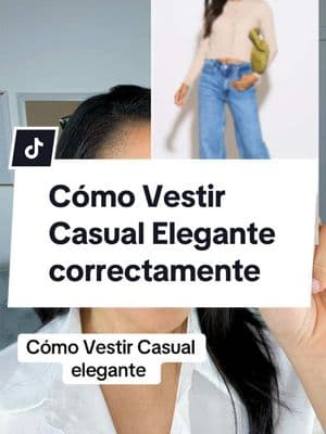 Cómo vestir Casual Elegante. Para vestir casual elegante debes mantener elementos del estilo elegante y combinar con elementos de otro estilos como el romántico, natural/ casual o seductor. Sobre todos los elementos focales de tu outfit #elegantevsnoelegante #casualelegante #casualelegant #estilo #fashiontikttok #asesoradeimagen #elegancecoach #elegancia #imagenelegante #classylady #sophisticatedstyle 