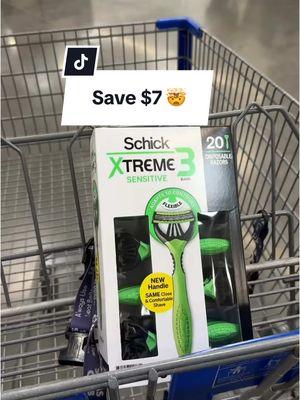 Stock-up and save $7 instantly @Sam’s Club #xtreme #razor #schick #save 