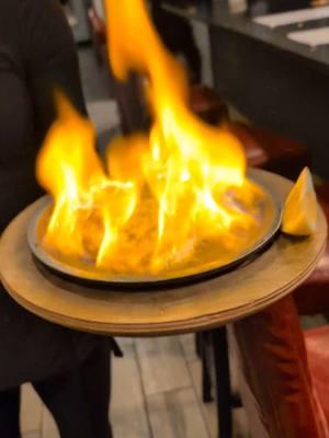 The Annex👉💥 #fyp #chicagoland #hotspots #saganaki #flamingcheese #greek #italian #ragu #chefskiss #gourmet #eat #drink #lakeinthehills #theannex #restaurant #lounge #tiktok 