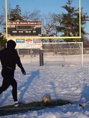 These balls were stone cold frozen🥶❄️ . . . #tiktok #footy #Soccer #fyp #tiktoksoccer #soccerboy 