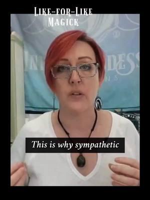 Want to know one of the easiest forms of magick there is? On this week's podcast episode, I'm talking about like-for-like or sympathetic magick. I share what it is why it's so powerful, as well as share some of my personal like-for-like practices. You can listen to Busy, Gritty, Inked, and Witchy on major podcast platforms, or watch the episode on our YouTube channel! Link in bio! #BusyGrittyInkedWitchy #Podcast #WitchyPodcast #inkedgoddesscreations #witchytips #magickalliving #witchtok