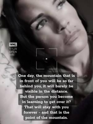 One day, the mountain that is in front of you will be so far behind you…..🥹 #onedayatatime #onestepcloser #dontgiveup #keepgoingforward #notalone #SelfCare #selflove #self #MentalHealth #motivation #motivationalvideo #mental #MentalHealthAwareness #influencer #contentcreator #minnesota #fy #fyp #foru #foryoupage #foryourpage #foryoupageofficiall 